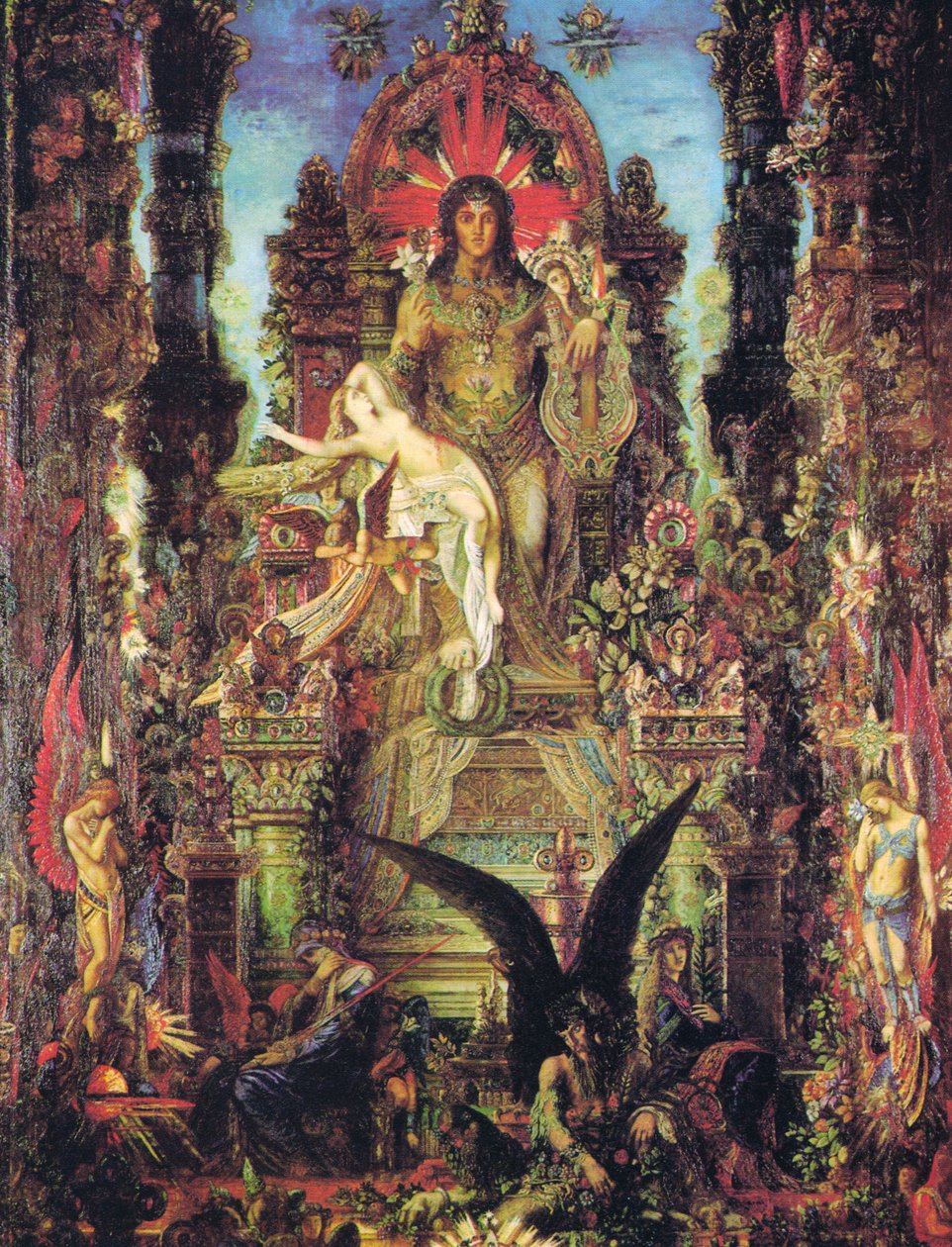 Jupiter og Semele av Gustave Moreau