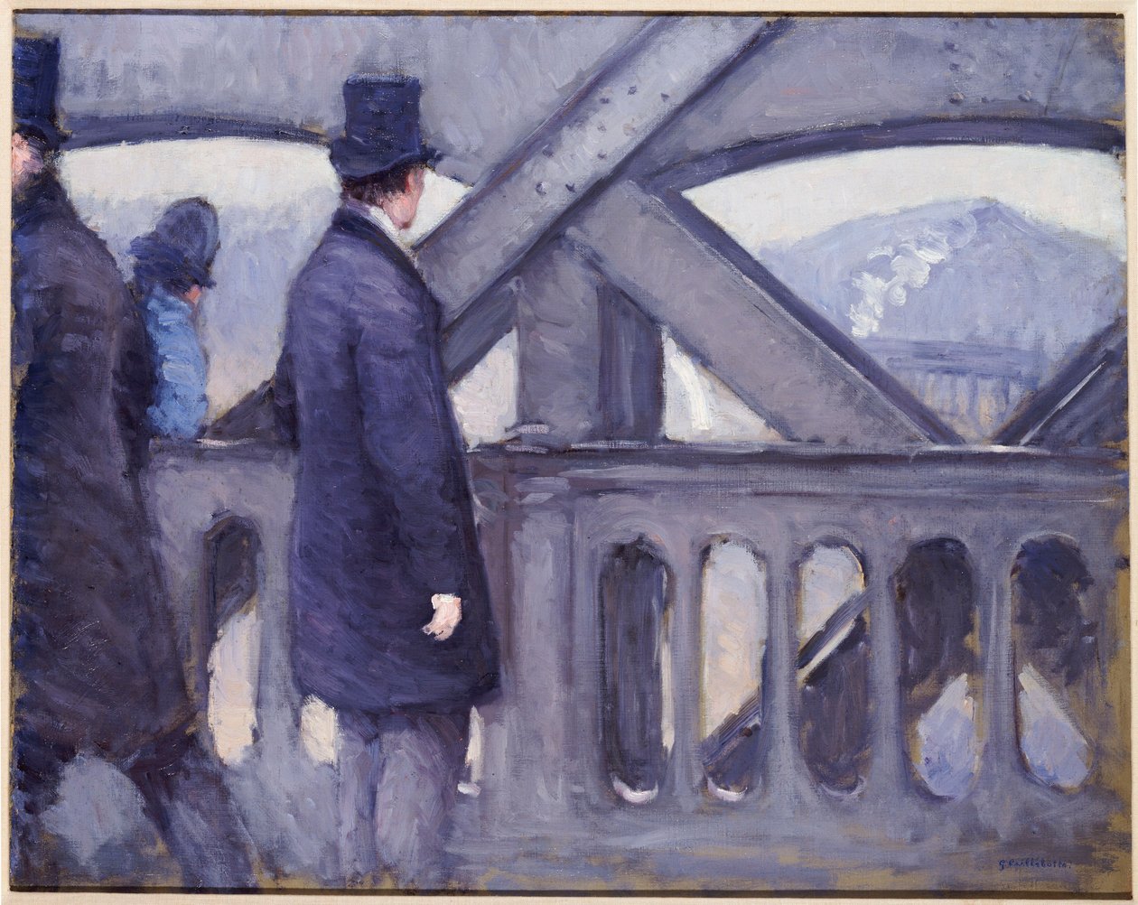 Europas bro, 1876 av Gustave Caillebotte