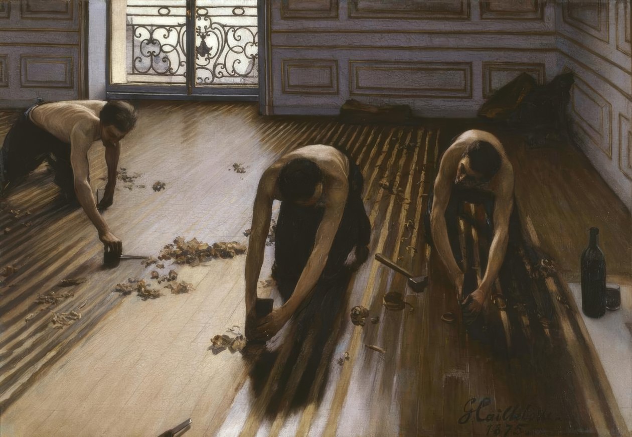 Gulvhøvler av Gustave Caillebotte