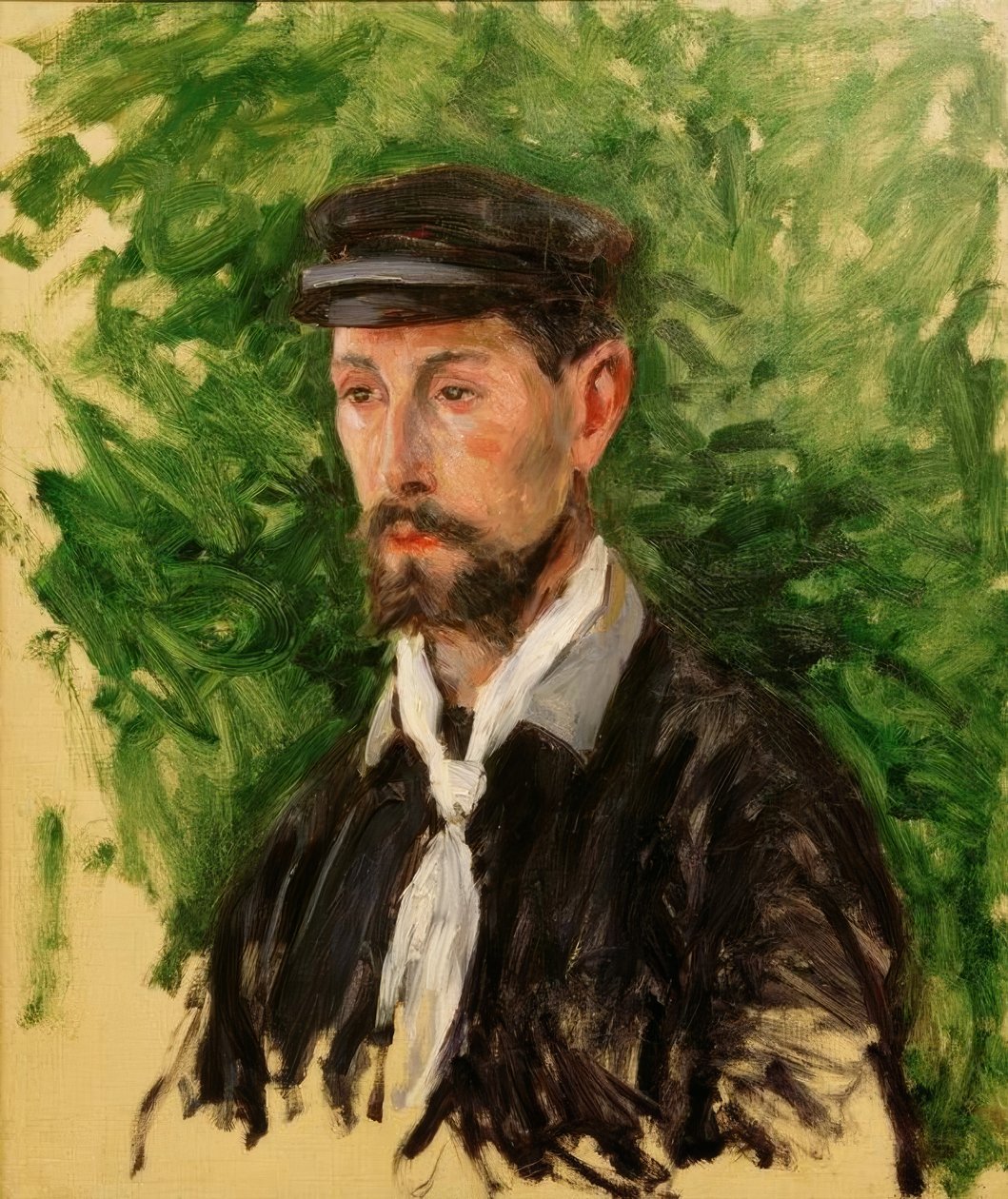 Portrett av Eugène Lamy, byste av Gustave Caillebotte