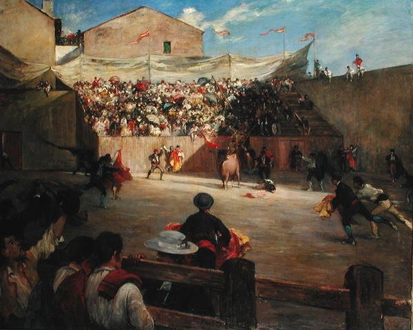 Treningskamp i Biscaya, 1888 av Gustave Colin