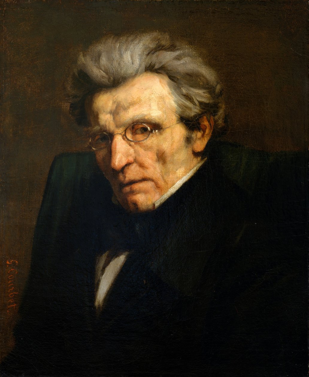 Charles Sveits, 1861. av Gustave Courbet
