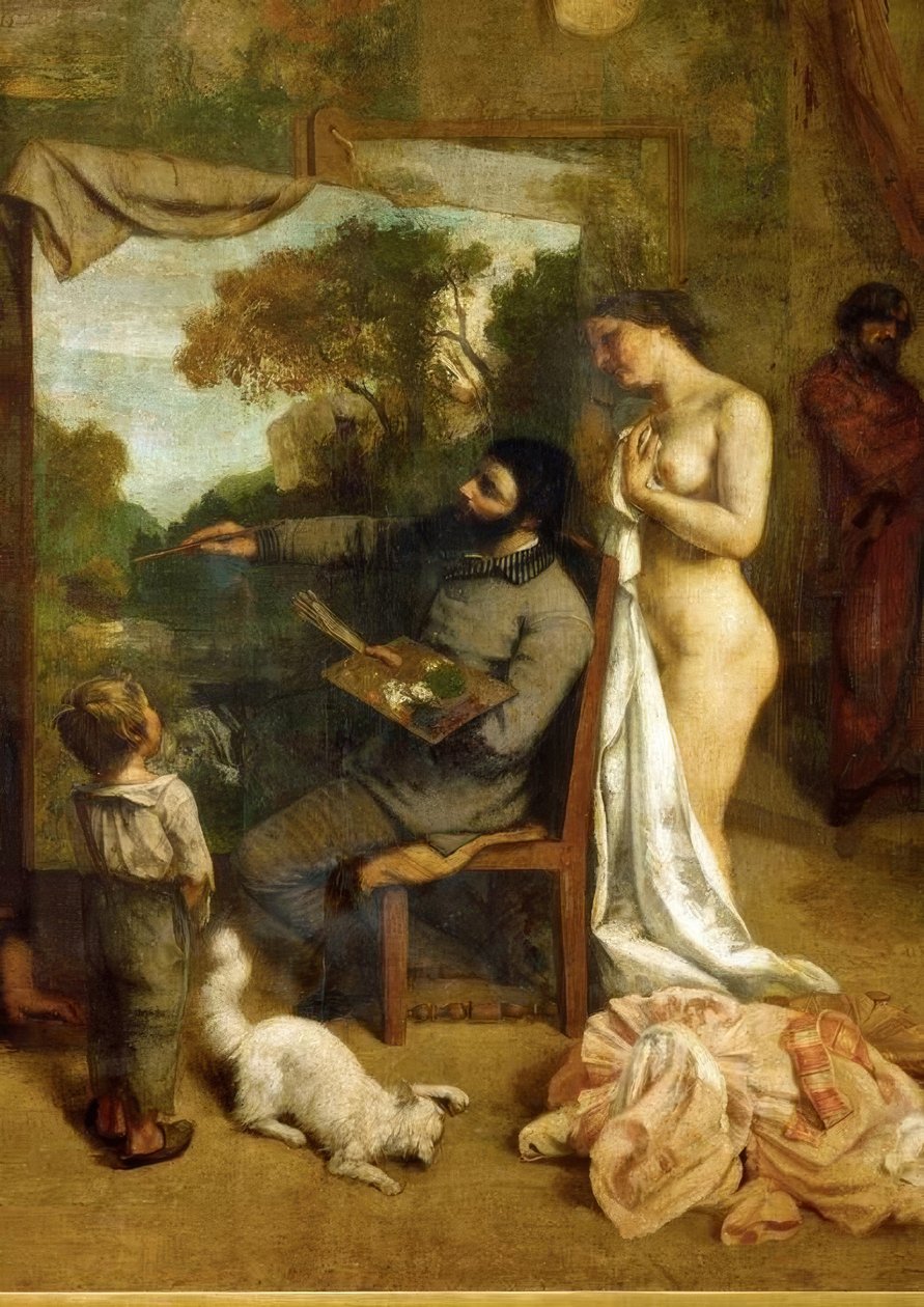 Studioet av Gustave Courbet