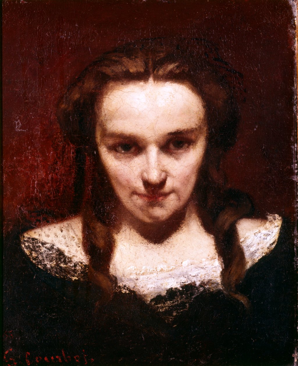 Den klarsynte, c1839-1877 av Gustave Courbet