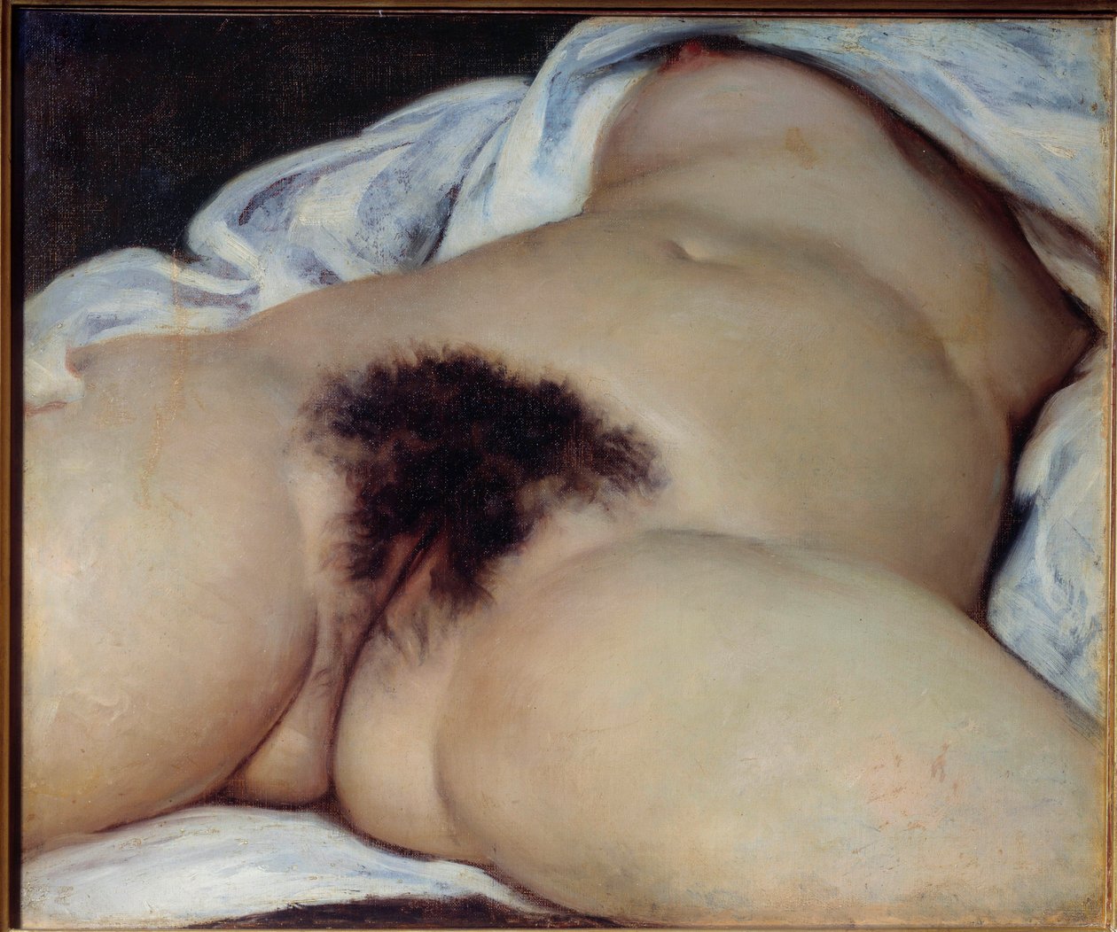 Verdens opprinnelse av Gustave Courbet