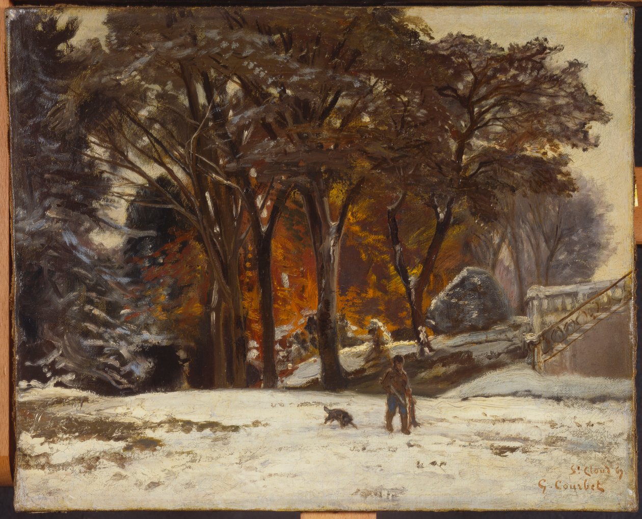 Krypskytteren, 1867 av Gustave Courbet