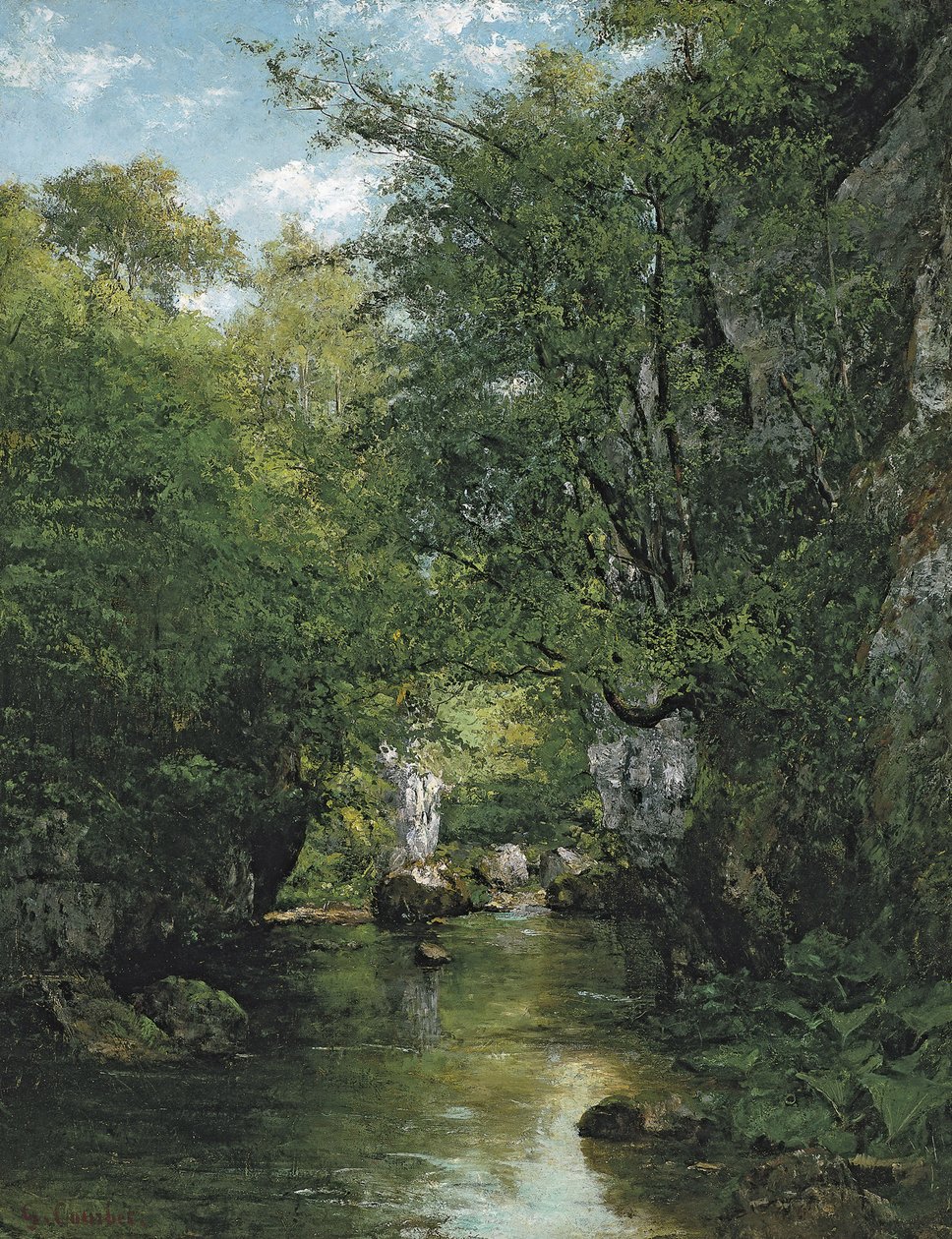 Strømmen av Gustave Courbet