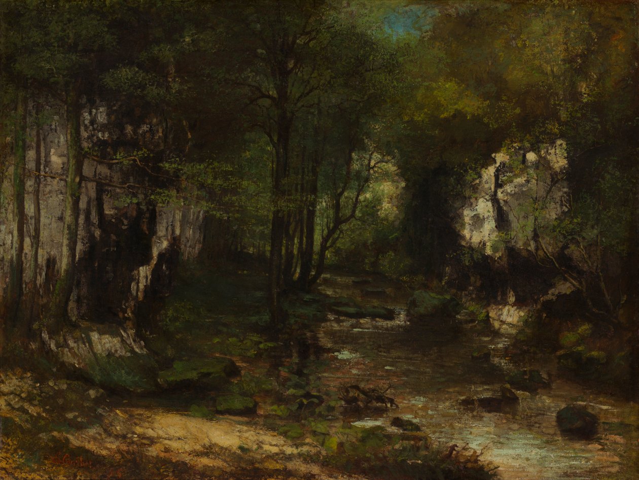 Strømmen av Gustave Courbet