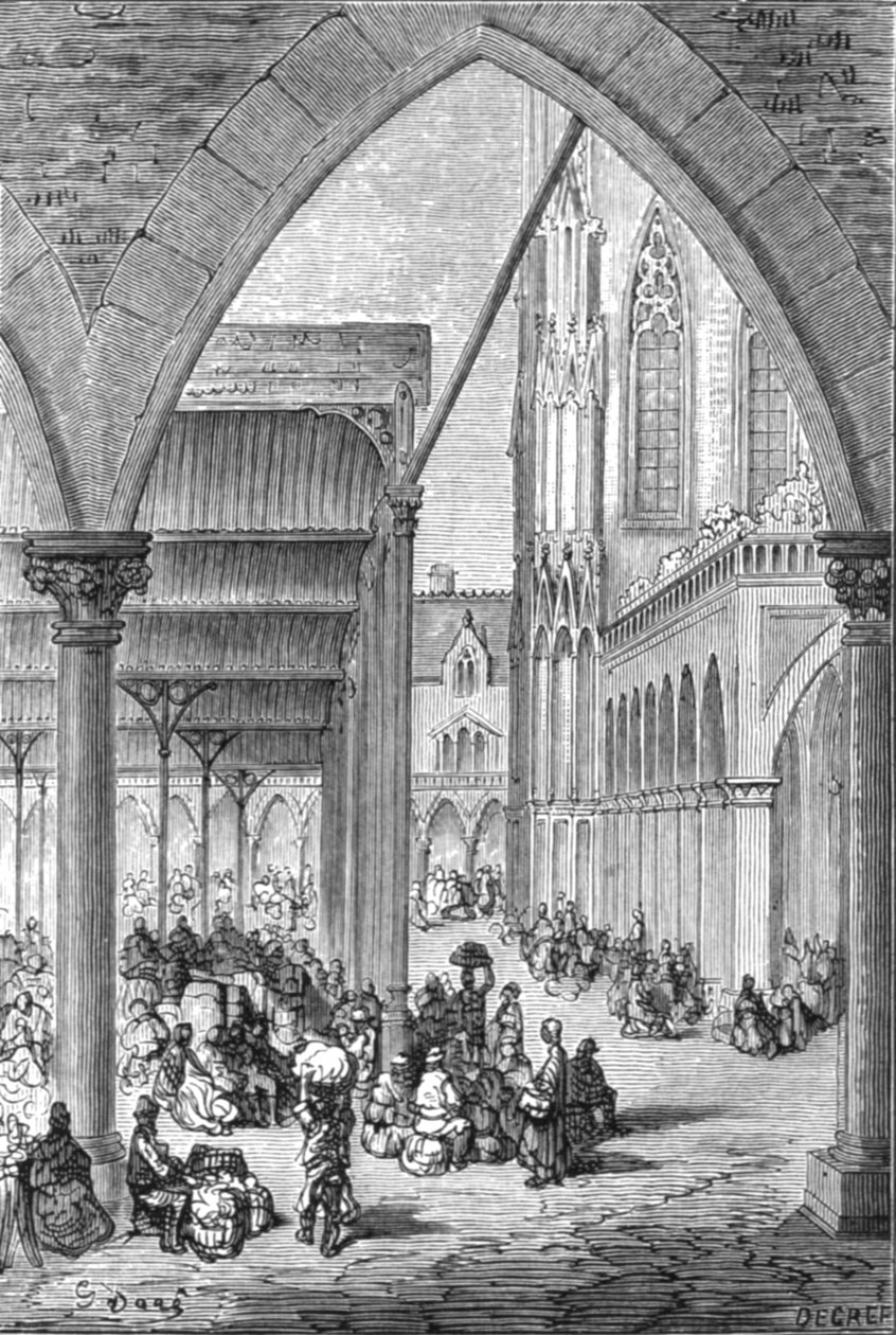 'Columbia Market', 1872. av Gustave Dore