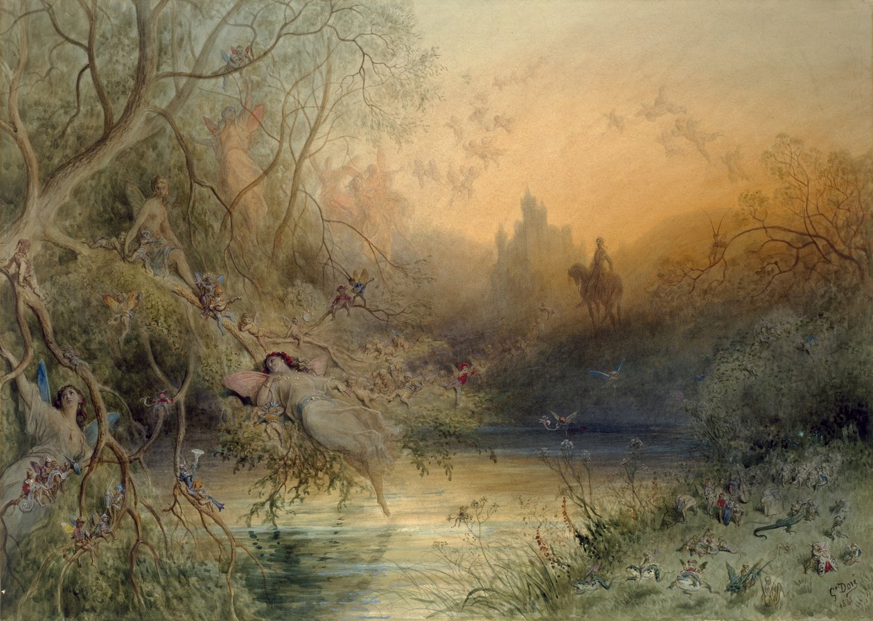 Eventyrland, 1881 av Gustave Dore