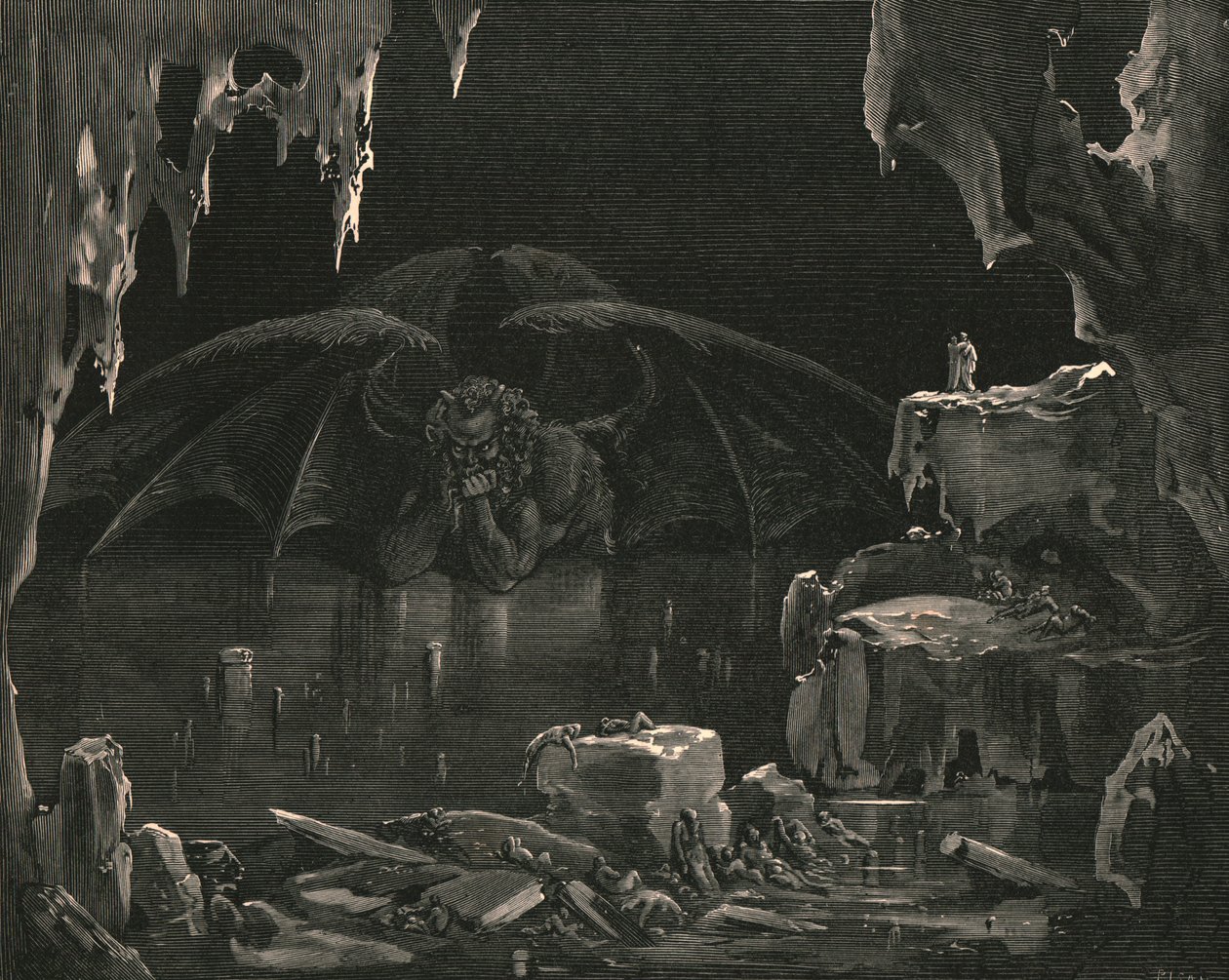 Se! utbrøt han, lo Dis!, c1890. av Gustave Dore