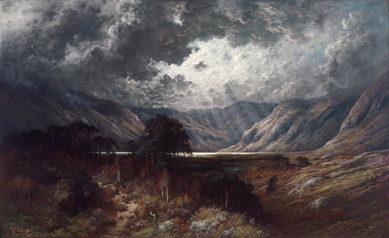 Loch Lomond av Gustave Dore