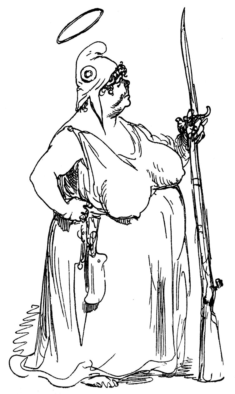 Paris kommune 1, 1871. av Gustave Dore