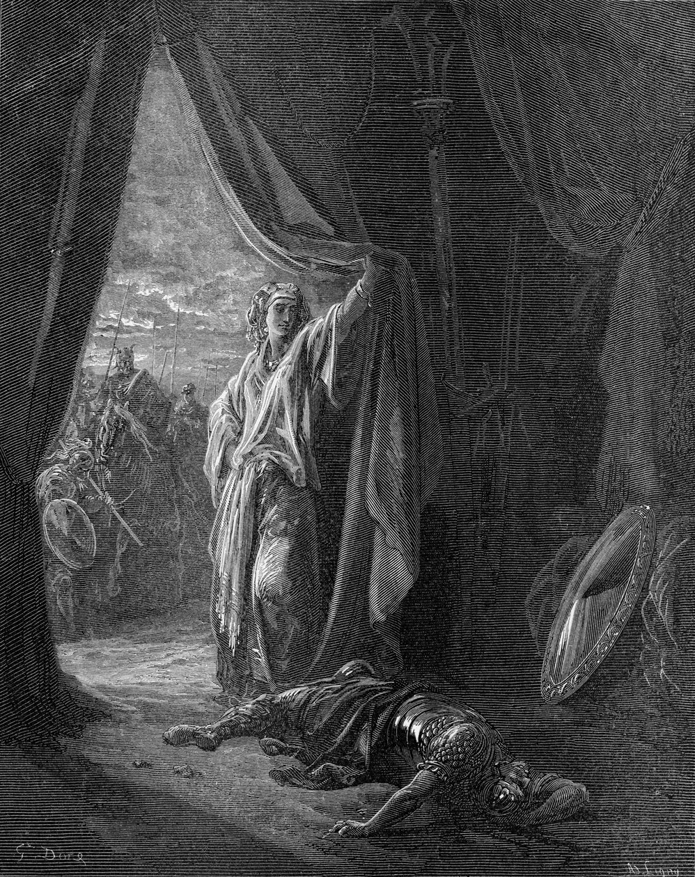 Sisera drept av Jael av Gustave Dore