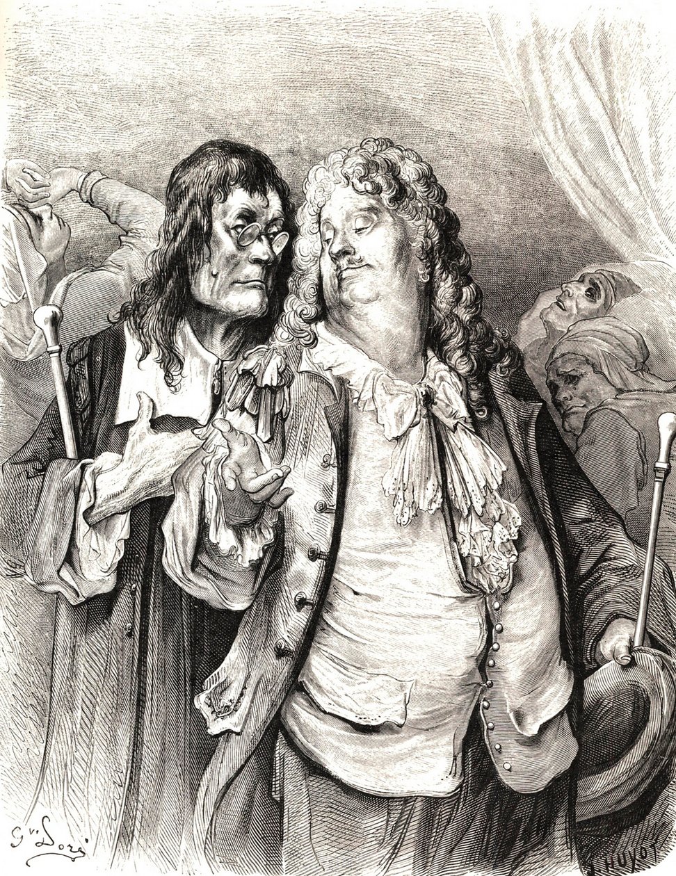 The Doctors, 1800-tallet. av Gustave Dore