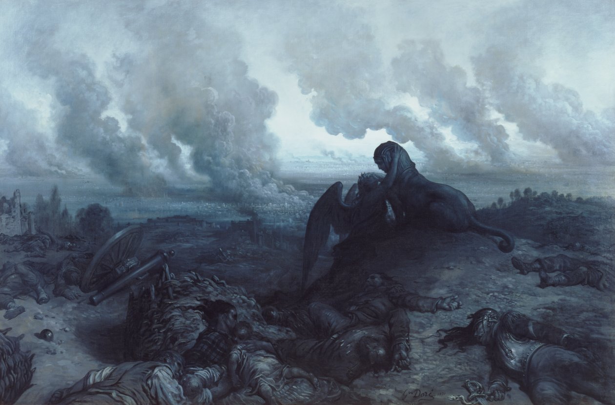 The Enigma, 1871 av Gustave Dore