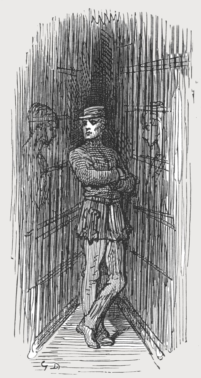 'Nøkkelferdig', 1872. av Gustave Dore