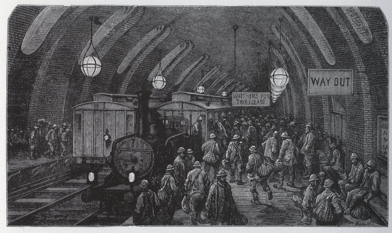 Arbeidertoget - av Gustave Dore