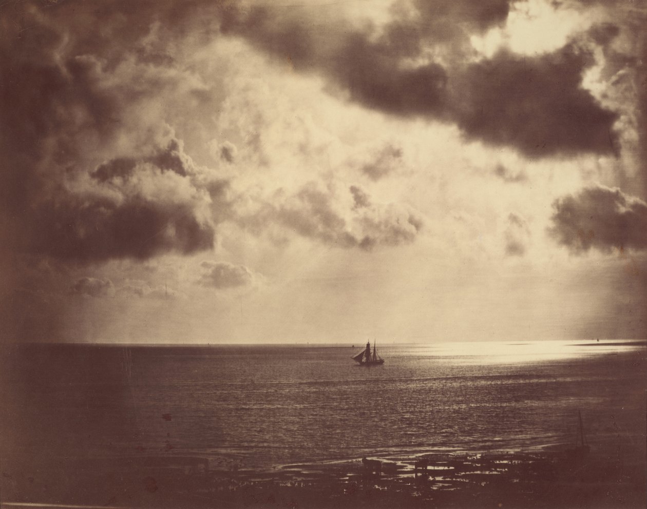 Brig on the Water av Gustave Le Gray