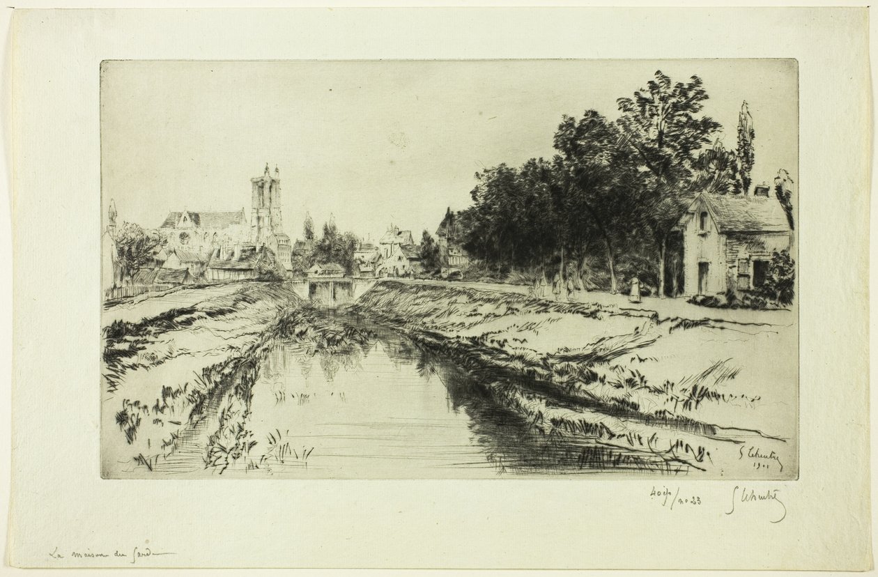 Vakthus av Gustave Leheutre
