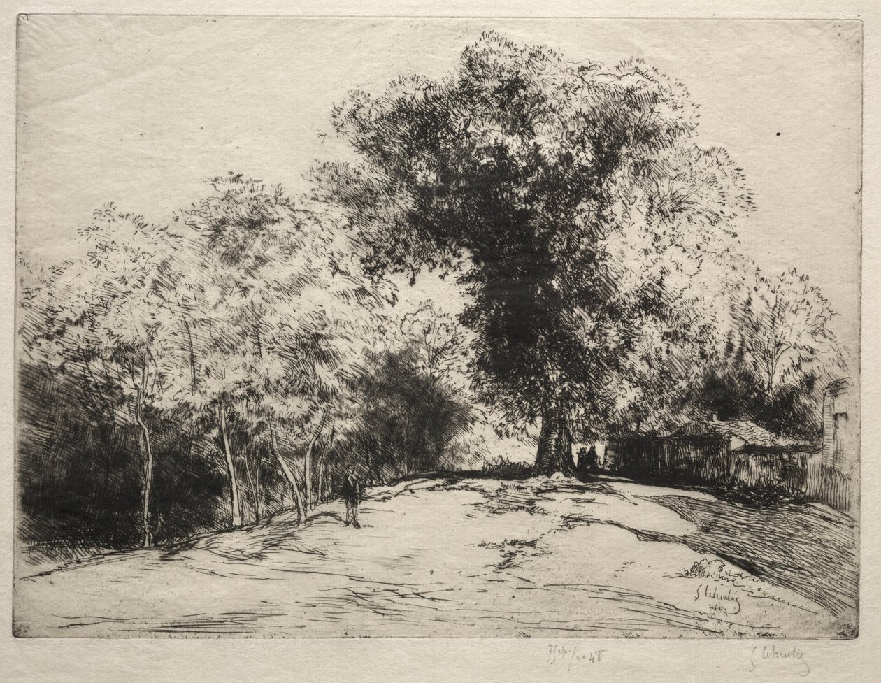 Gangveien. av Gustave Leheutre