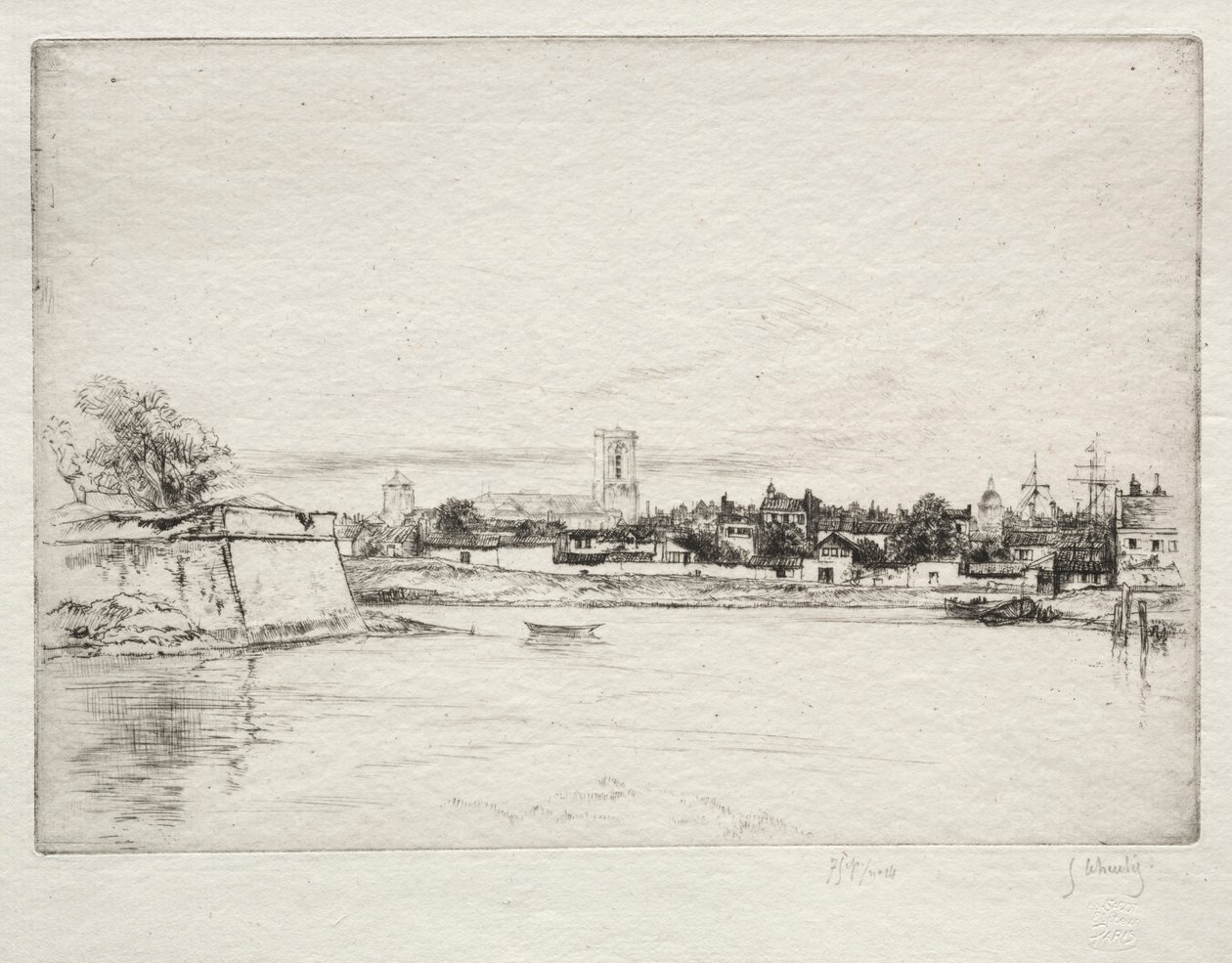 Le Petit St. Eloi, La Rochelle. av Gustave Leheutre