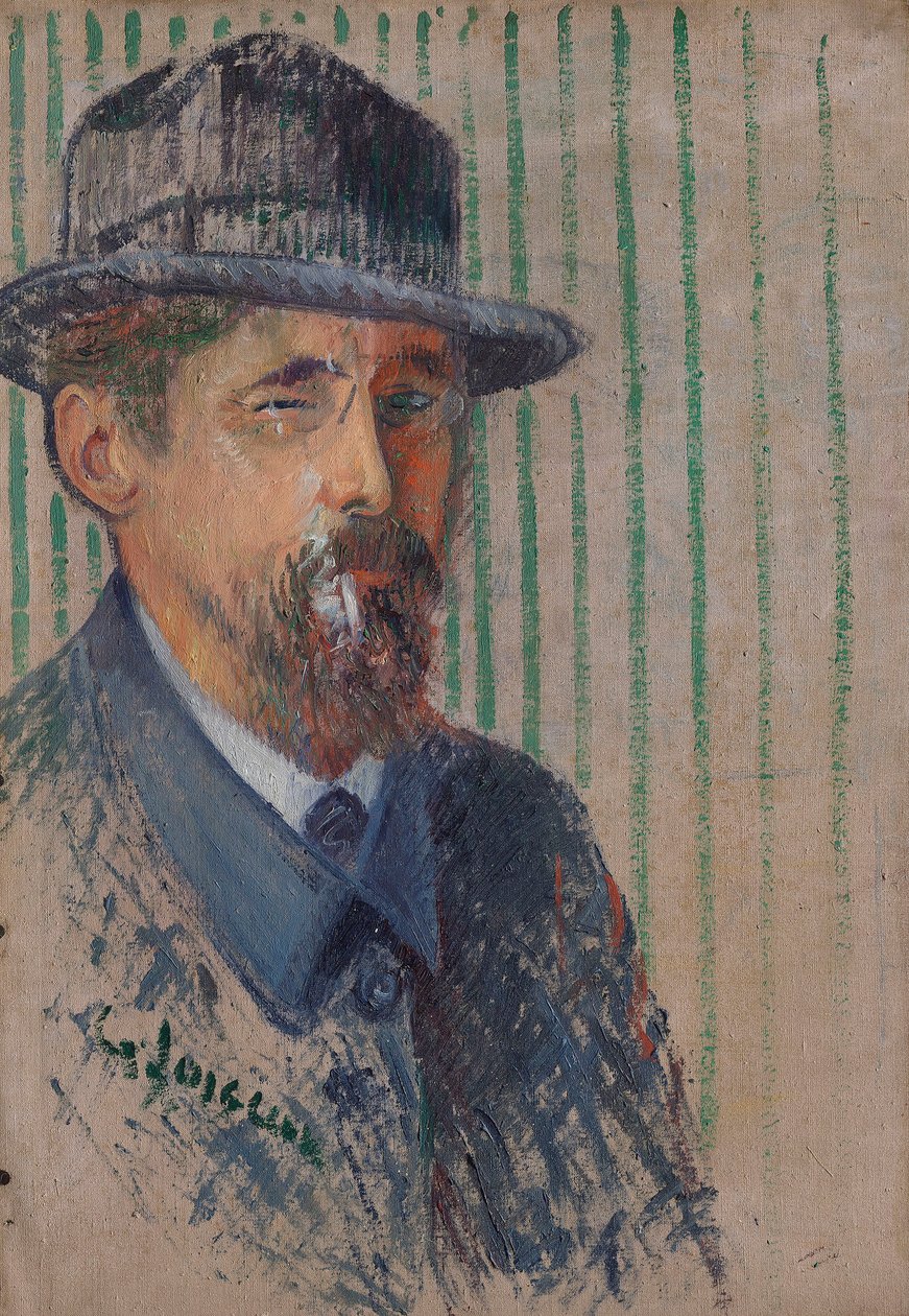 Selvportrett, 1919. av Gustave Loiseau