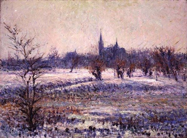 Hvit frost av Gustave Loiseau