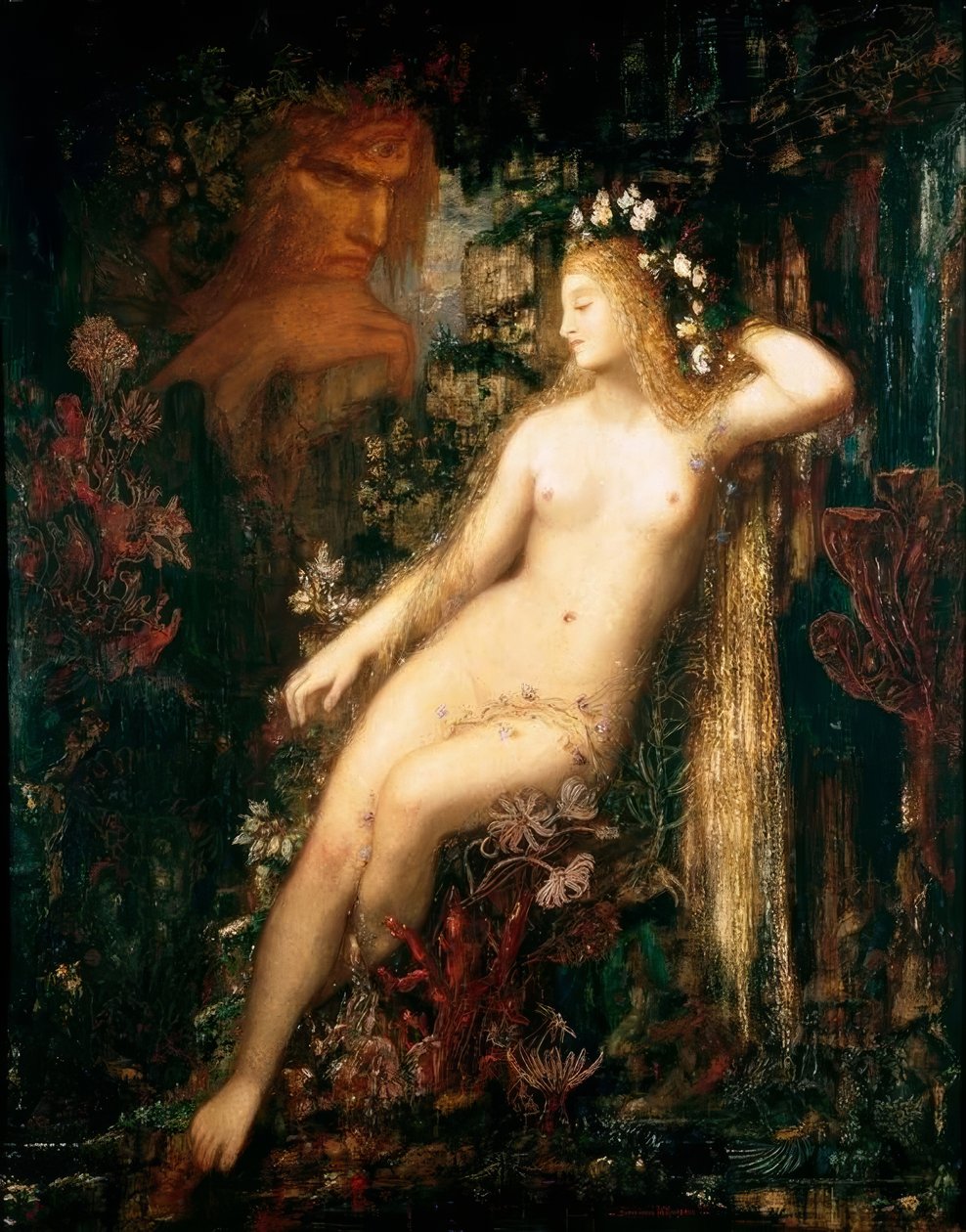 Galatee av Gustave Moreau