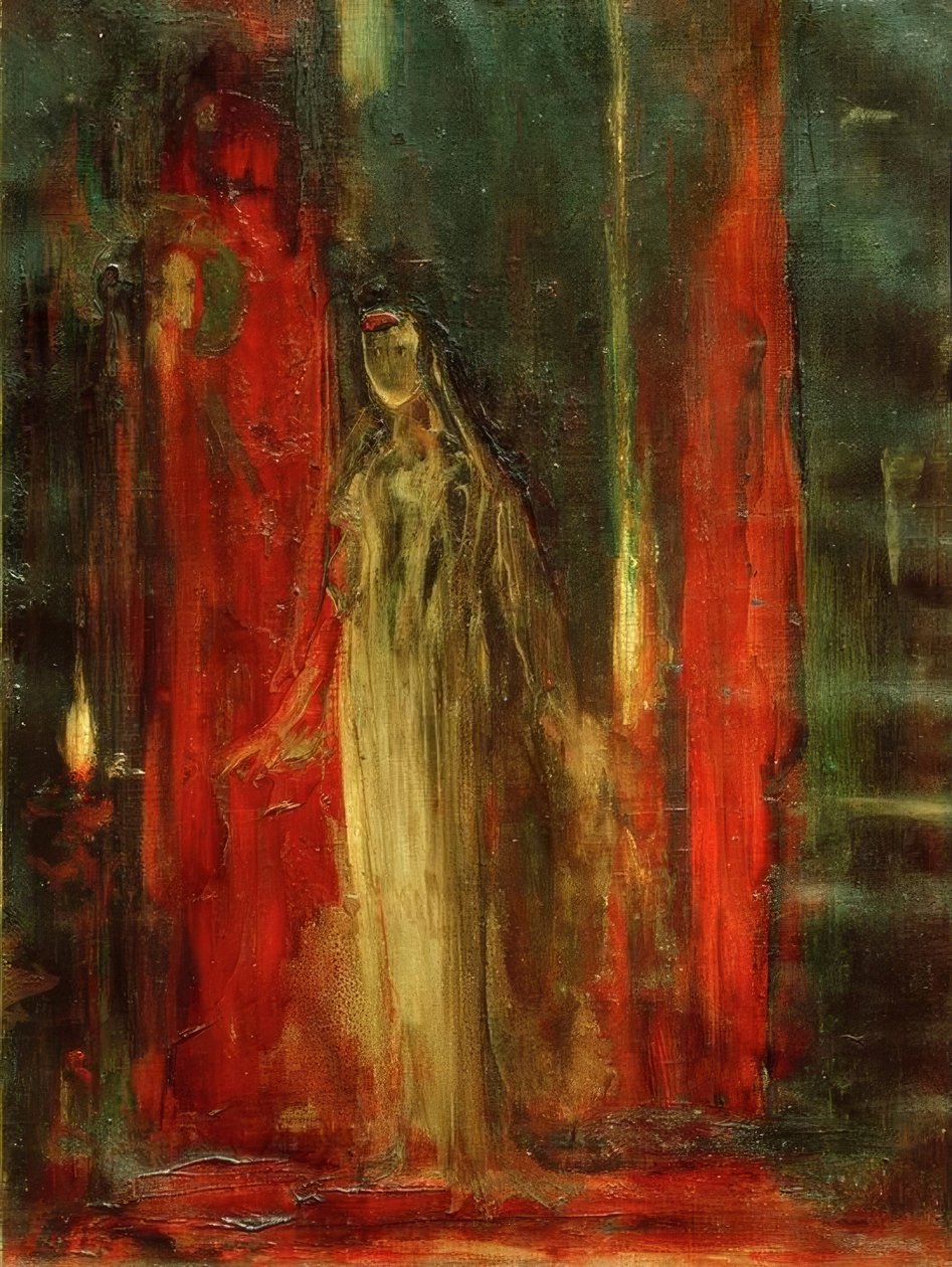 Lady Macbeth av Gustave Moreau