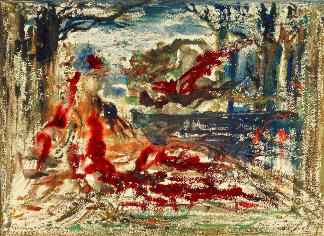 Nær vannet av Gustave Moreau