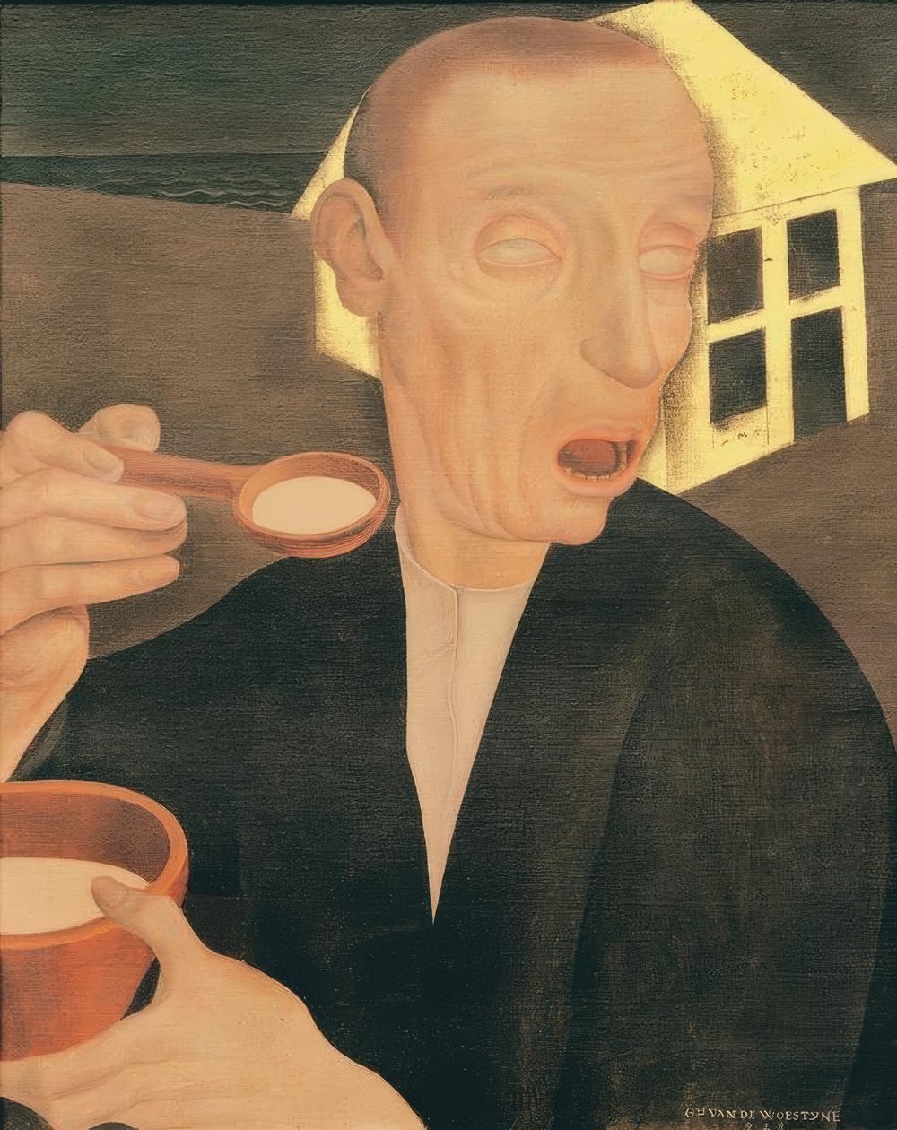 Grøten blind av Gustave Van de Woestyne