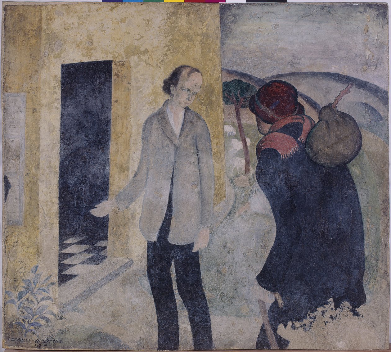Gjestfrihet til fremmede av Gustave Van de Woestyne