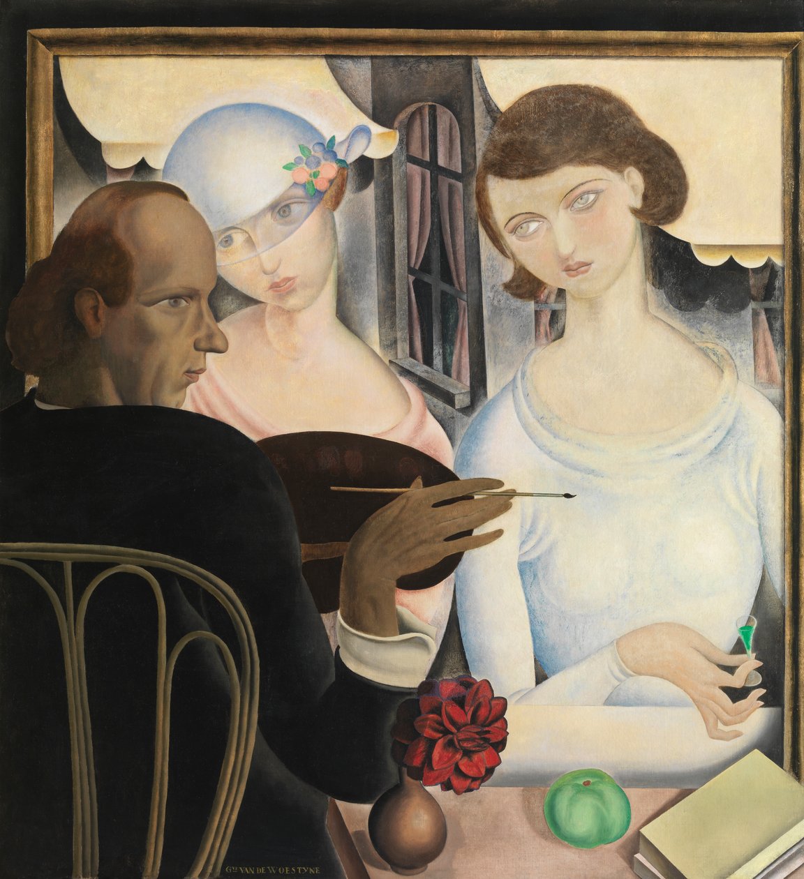 Likørdrikkerne av Gustave Van de Woestyne
