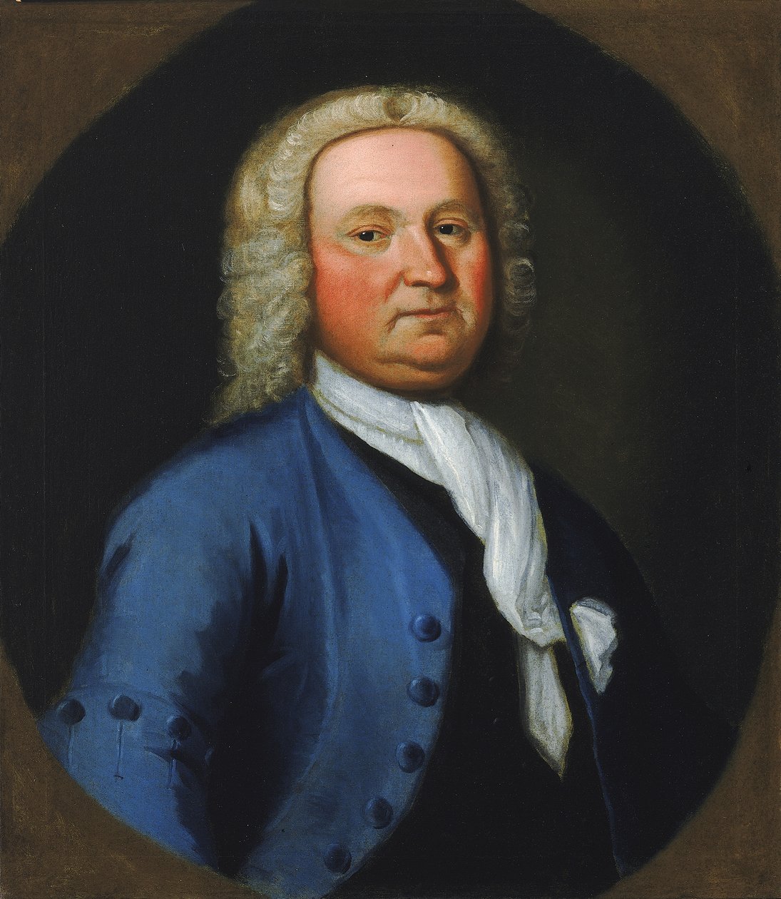 Dr. Gustavus Brown, 1742. av Gustavus Hesselius