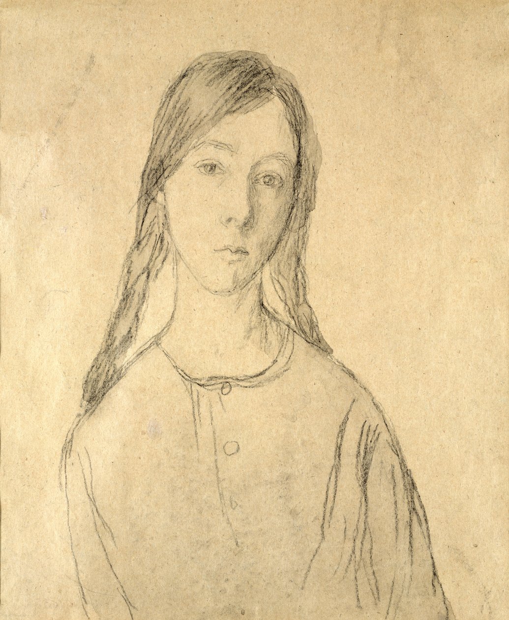 Selvportrett av Gwen John