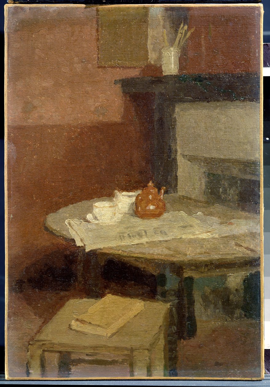 Den brune tekanne, 1915-16 av Gwen John