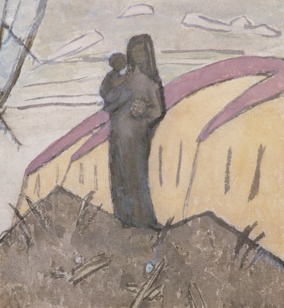 Madonna og barn av Gwen John