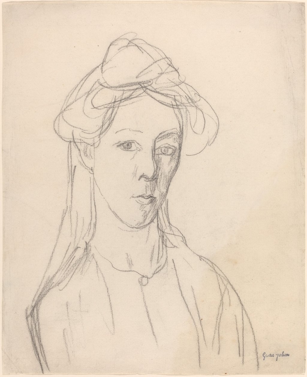 Selvportrett av Gwen John