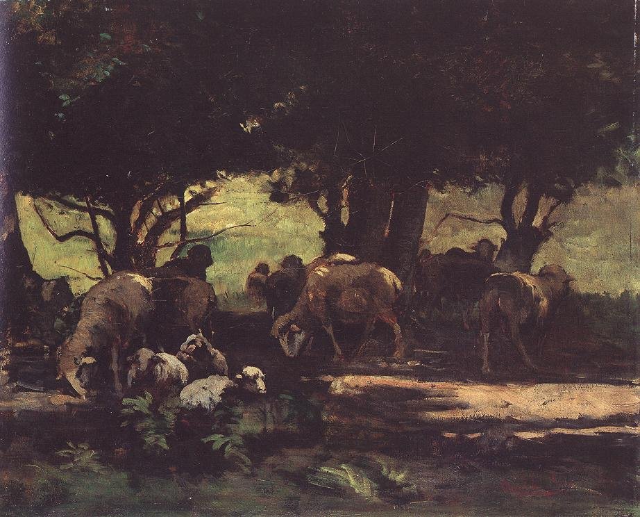 Saueflokk av Gyula Agghazy