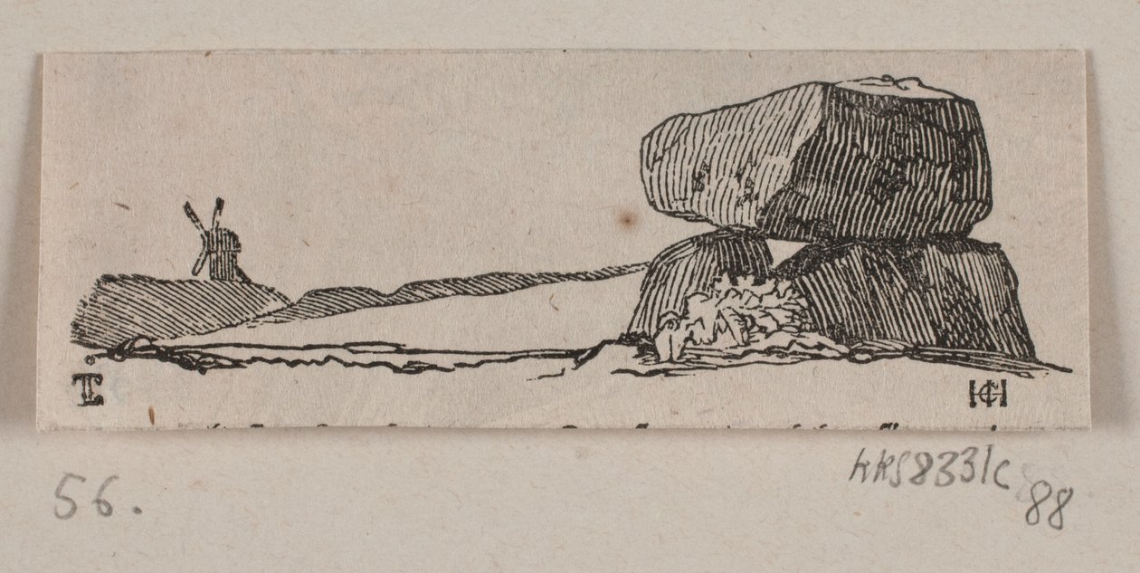 Illustrasjon for "Stone Monuments" av H. C. Henneberg
