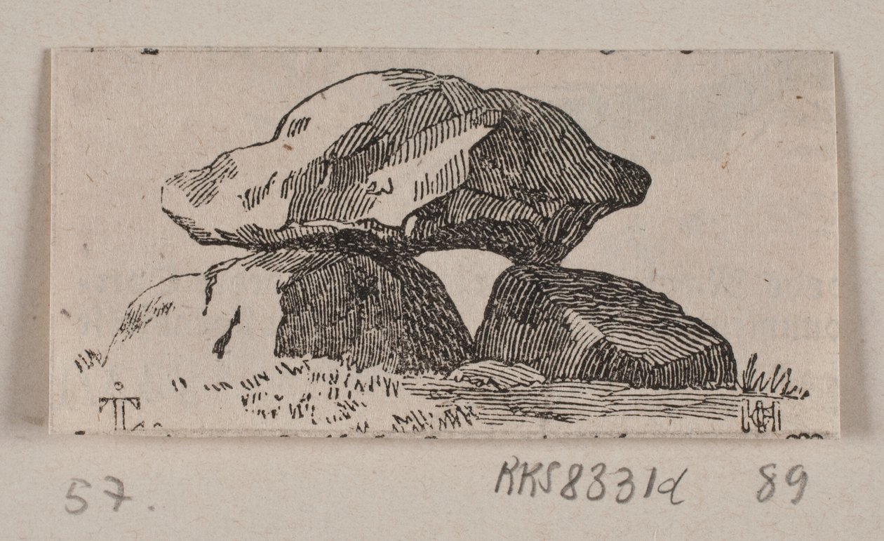 Illustrasjon for "Stone Monuments" av H. C. Henneberg