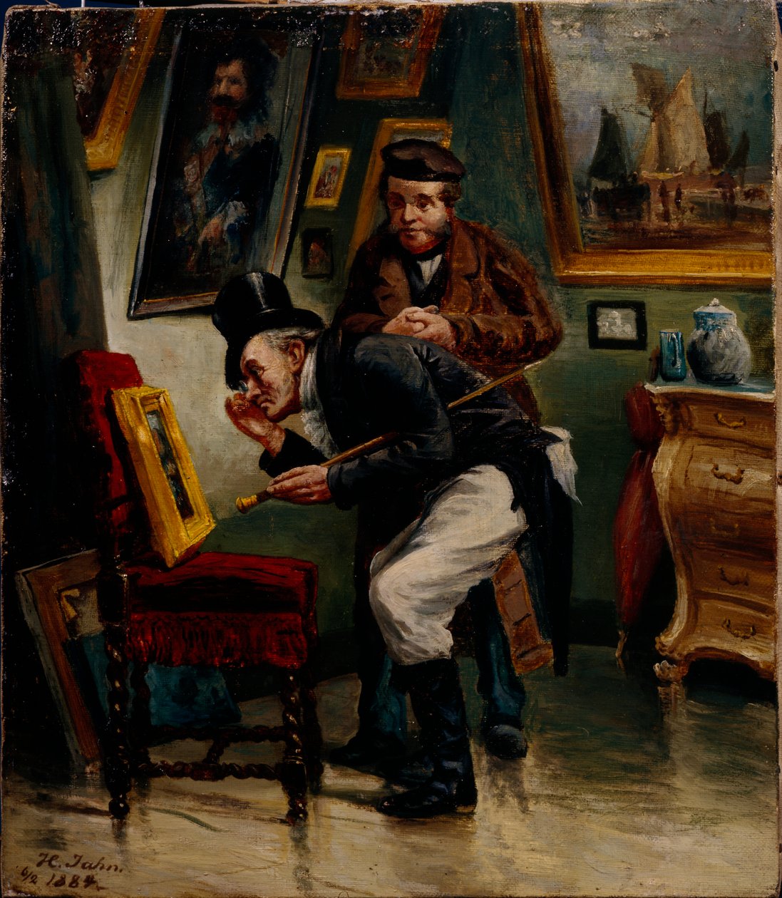 Kunsthandleren av H. Jahn