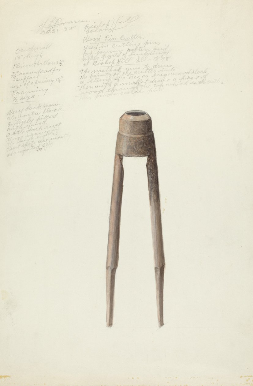 Bishop Hill: Dowel Cutter av H. Langden Brown