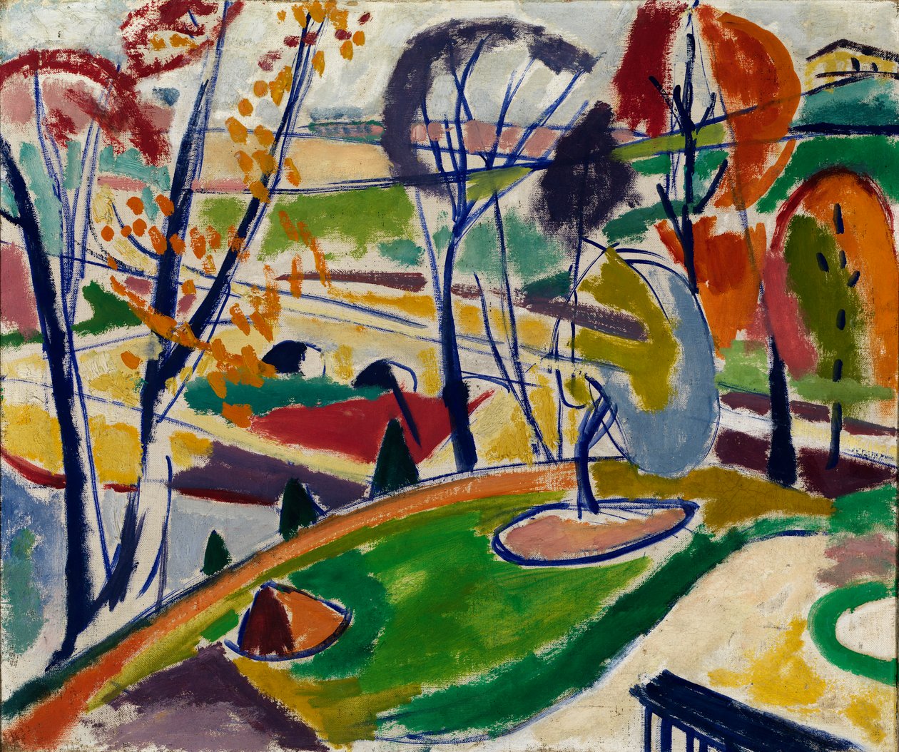 Flat dekor, 1915. av H Lyman Sayen