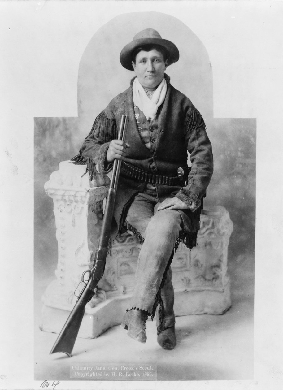 Calamity Jane som general Crooks speider av H. R. Locke