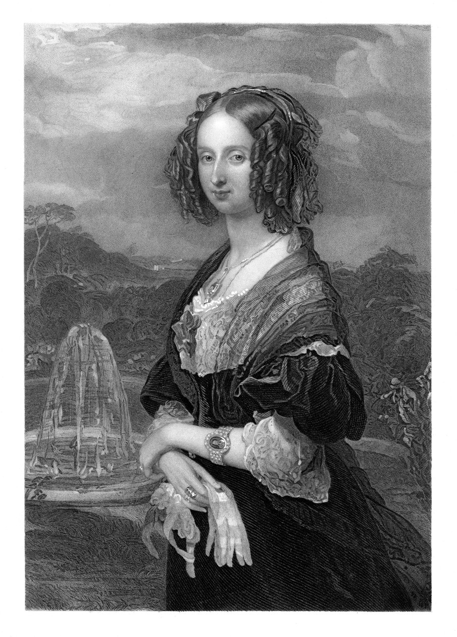 Louise-Marie, dronning av belgierne. av H. Robinson
