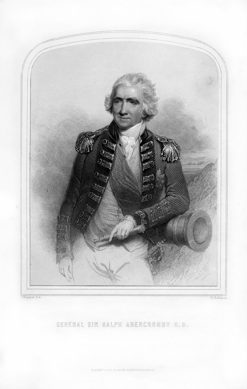 Sir Ralph Abercromby, britisk generalløytnant, 1870. av H. Robinson