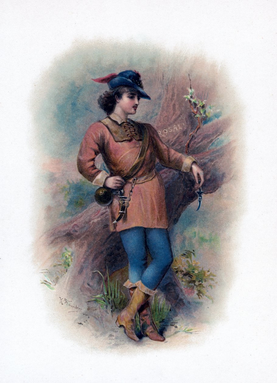 'Orlando', 1891. av H Saunders