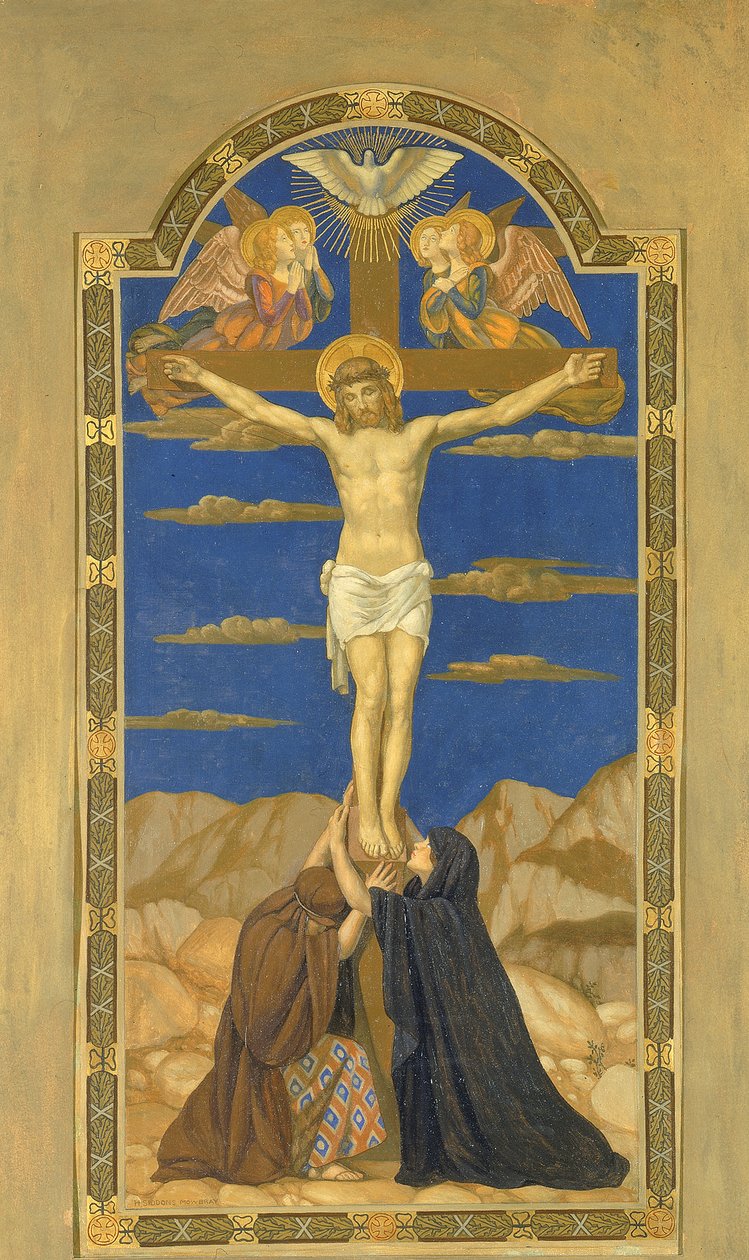 Korsfestelse, 1915-1925. av H. Siddons Mowbray